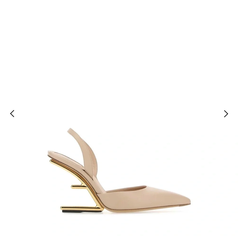 Fendi off white slingbacks size 40, US 9 - Picture 3 of 14